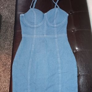 denim dress